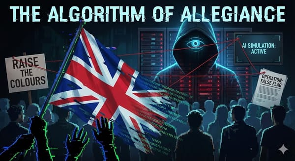 The Algorithm of Allegiance: An Exposé of the 'Raise the Colours' False Flag
